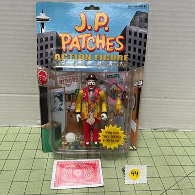 J.P. Patches Clown Action Figure with Tikey Turkey