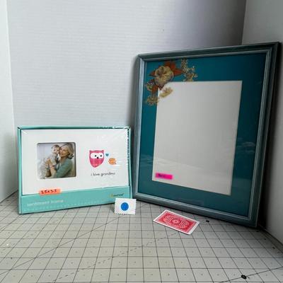 i love grandma frame & pressed flower frame