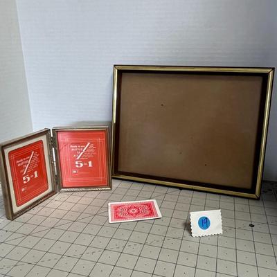 Golden Certificate Photo Frame & 5 in 1 Frame