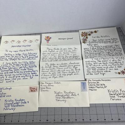 Penpal Letters & Doll