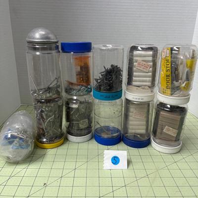 Pack of Household Tools Storage Jars