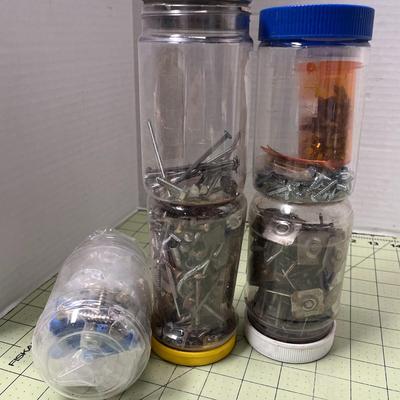 Pack of Household Tools Storage Jars