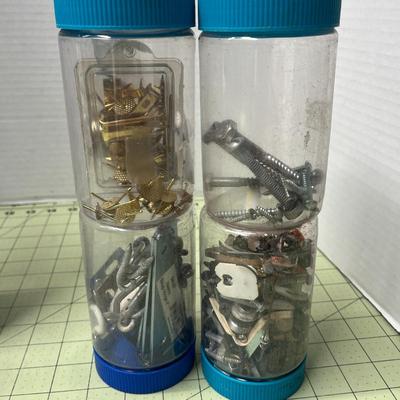 Screws & Nails Storage Jars
