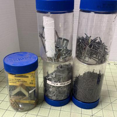 Screws & Nails Storage Jars