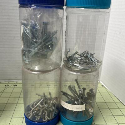 Screws & Nails Storage Jars