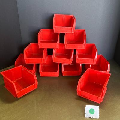 Akro Mils Red Plastic Tray