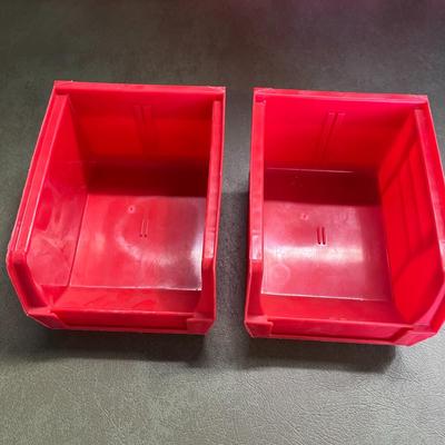 Akro Mils Red Plastic Tray