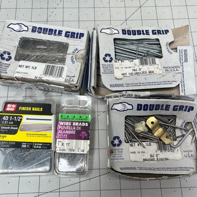 Lot of 10 Box Different Size Nails