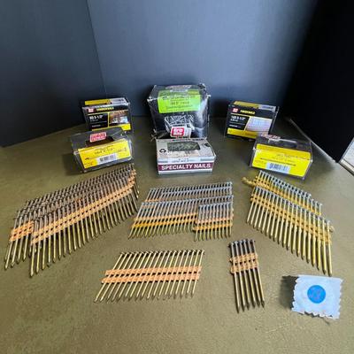 6 Box of Different Sized Nails