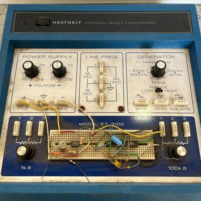 Heathkit Model Et-3100 Electronic Design Experimenter