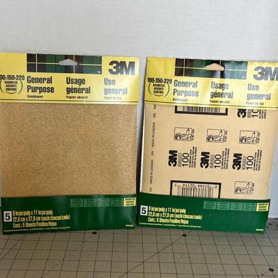 Lot of Various Brand Sandpaper