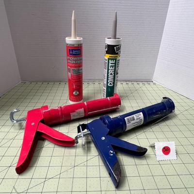 Sherwin Williams Powerhouse Tan Caulking & Caulking Gun