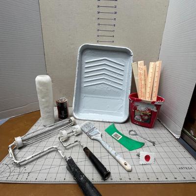 Set of Various Painting Tray Set