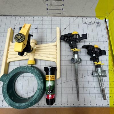 Set of Various yard Watering tools