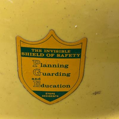 PG&E Helmet, Shovel & Gloves