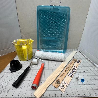 Set Of Painting Tools