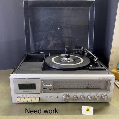 Panasonic AM FM Record Player
