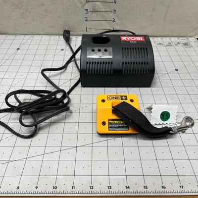 Ryobi Battery Charger Genuine OEM With Belt Clip