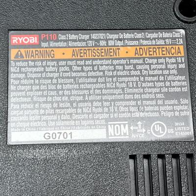 Ryobi Battery Charger Genuine OEM With Belt Clip