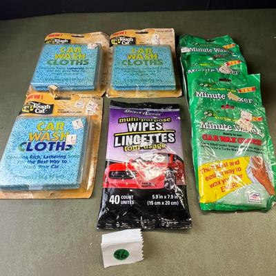 Car Wax Cloth Wipes