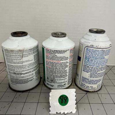 Air Conditioning Refrigerant Pack of 3