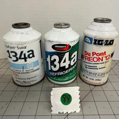Air Conditioning Refrigerant Pack of 3