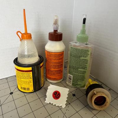 Minwax Wood Finish, Gorilla Wood Glue, Grout Sealer 