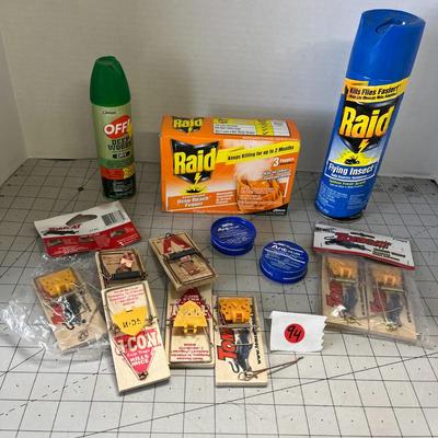 Mouse Traps & Insect Killers/Sprays