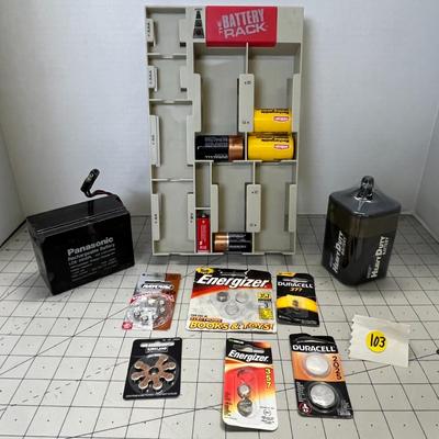Set of Various batteries