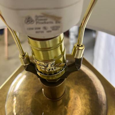 Vintage Brass Table Lamp