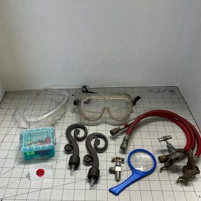 Safety Glasses and other various items