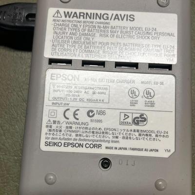 Battery Daddy Battery Organizer Storage Case with Tester Epson Battery