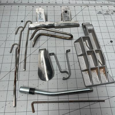 Wall Mount Hooks, Clips, Stakes
