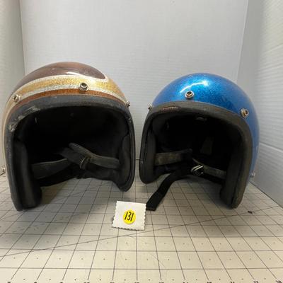 1960's Motorcycle Helmets
