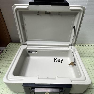 Sentry Fire Safe 1100 Fireproof Security Chest w key Portable with Handle