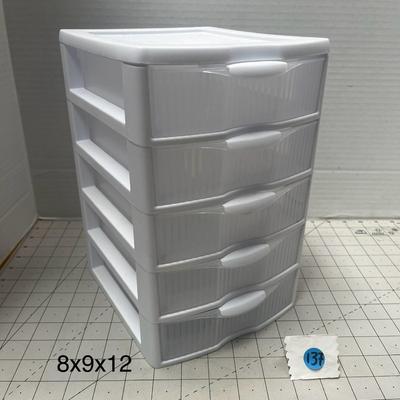 Sterilite 5 Tower Clearview Small Drawer Plastic