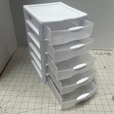 Sterilite 5 Tower Clearview Small Drawer Plastic