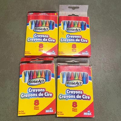 RoseArt Crayons and Sidewalk Chalk