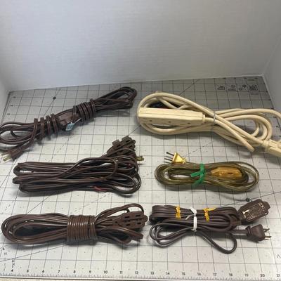 Vintage AC extension Cords Lot 