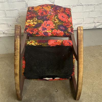 Child's Rocker Chair - Floral