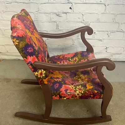 Child's Rocker Chair - Floral