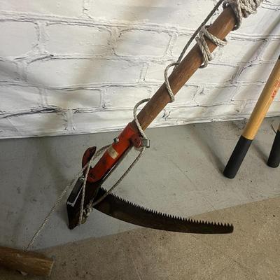 Gardening Clippers and Tree Saw