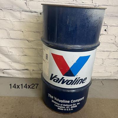 16 Gal Valvoline Instant Oil Barrel