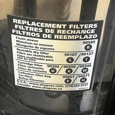 Shop-Vac 8 Gallon 4.0 Peak HP Wet/Dry Vacuum