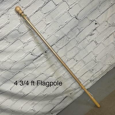Adjustable Wood Grain Flagpole