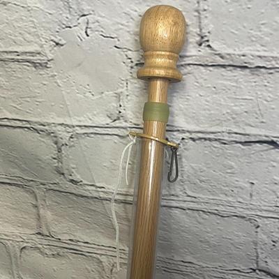 Adjustable Wood Grain Flagpole