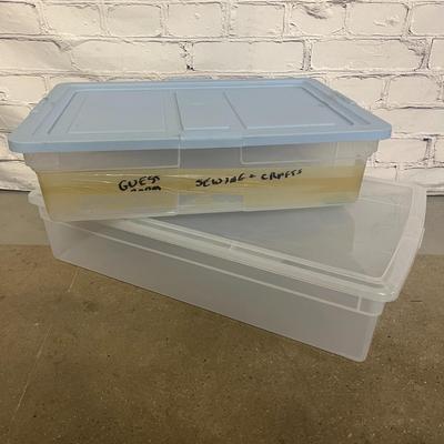 Set of Two Storage Boxes