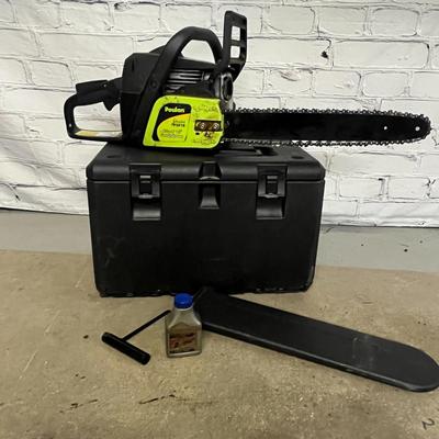 Poulan P3816 Gas Chainsaw with Case