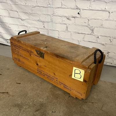 Wood Crate (B)