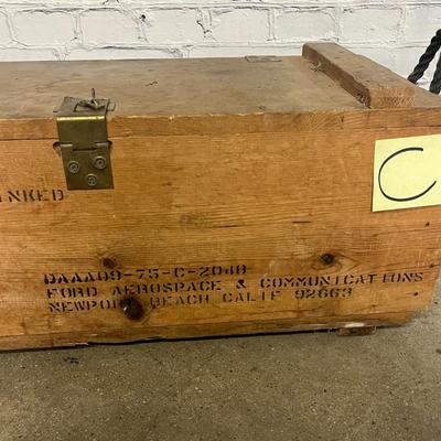 Wood Crate (C)